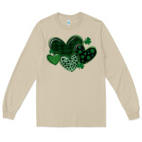 Mushroom leopard hearts st patricks day Long Sleeve Tee - MaliasSmallBusiness