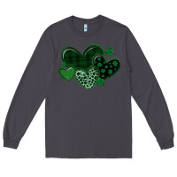 Smoke leopard hearts st patricks day Long Sleeve Tee - MaliasSmallBusiness