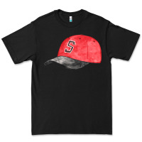 Black red softball cap fa element Premium Tee - FaDigitalArtStudio