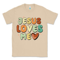 Mushroom jesus loves me Classic Tee - MaliasSmallBusiness