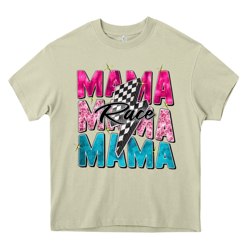Race Mama Heavy Core Tee by Zillion Design Studio | Teevron