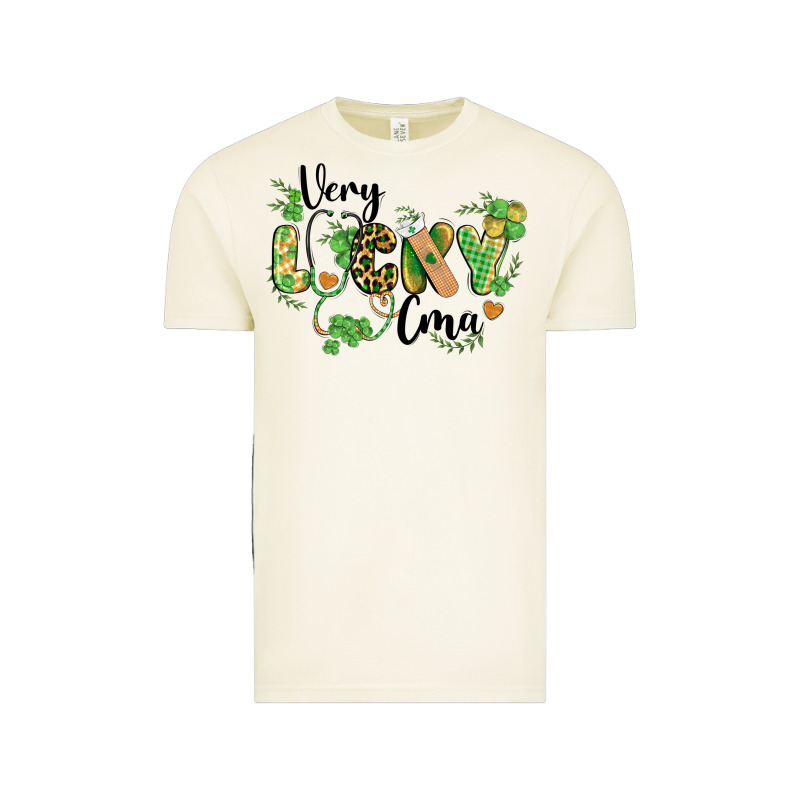 St. Patricks Day Very Lucky Cma Vintage Tee by BarkalooDesign | Teevron
