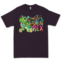 Plum Easter Saurus Rex Easter Day Premium Tee - Neo Western