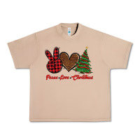 Burro peace love christmas Urban Heavy Tee - BarkalooDesign