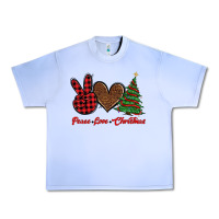 Grape Ice peace love christmas Urban Heavy Tee - BarkalooDesign