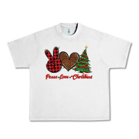 Lunar Rock peace love christmas Urban Heavy Tee - BarkalooDesign
