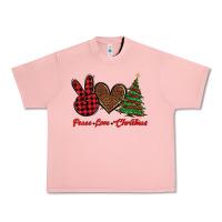Salmon peace love christmas Urban Heavy Tee - BarkalooDesign