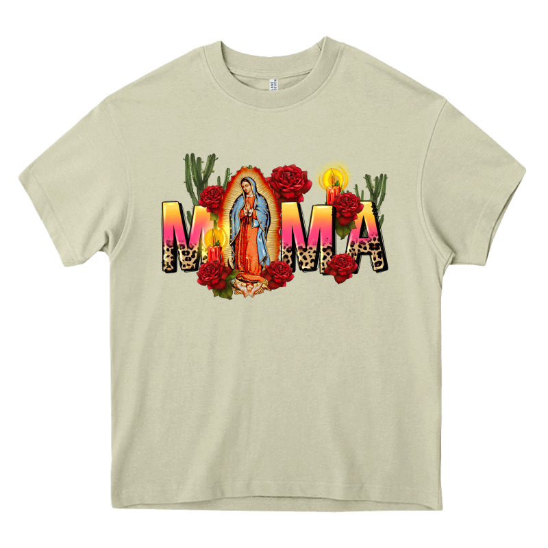 Our Lady Of Guadalupe Mama Heavy Core Tee by CTS Tumbler Store | Teevron