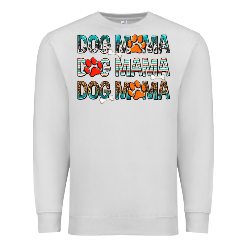 Dog Mama Dog Mama Dog Mama Premium Sweatshirt by texasbilliewilder | Teevron