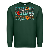 Sports Green dog mama dog mama dog mama Premium Sweatshirt - texasbilliewilder