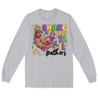 Moon Dust shake your tail feathers Long Sleeve Tee - MaliasSmallBusiness
