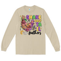 Mushroom shake your tail feathers Long Sleeve Tee - MaliasSmallBusiness