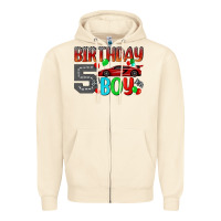 Sandshell birthday boy 5 Zipper Hoodie - BundleAndBundleShop