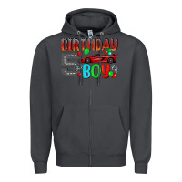 Smoke birthday boy 5 Zipper Hoodie - BundleAndBundleShop