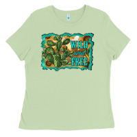 Matcha wild and free cactus Ladies Tee - RanaPortraitStore