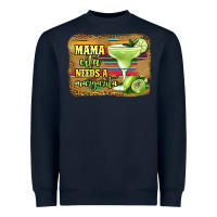 Navy mama cita needs a margarita Heavyweight Sweatshirt - Jasminsmagicworld