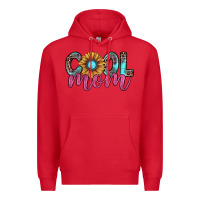 Red cool mom Premium Hoodie - JahusDesignShop