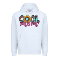 White cool mom Premium Hoodie - JahusDesignShop