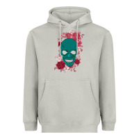 Moon Dust Skull with flowers Heavyweight Hoodie - Bettercallsaul