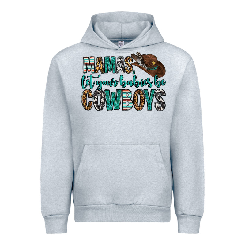 Mama's Let Your Babies Be Cowboys Urban Hoodie by OliviaCreatesArt | Teevron