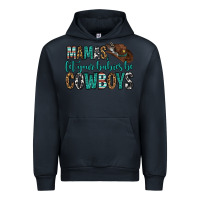 Navy mama's let your babies be cowboys Urban Hoodie - OliviaCreatesArt