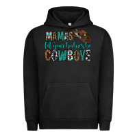 Pigment Black mama's let your babies be cowboys Urban Hoodie - OliviaCreatesArt