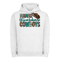 Pigment Lunar Rock mama's let your babies be cowboys Urban Hoodie - OliviaCreatesArt