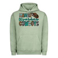 Pigment Oil Green mama's let your babies be cowboys Urban Hoodie - OliviaCreatesArt