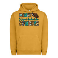 Pigment Peanut Butter mama's let your babies be cowboys Urban Hoodie - OliviaCreatesArt