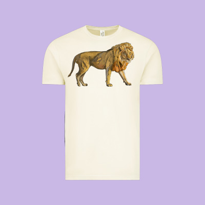 Lion Vintage Tee Designed By Lillyallendesigns