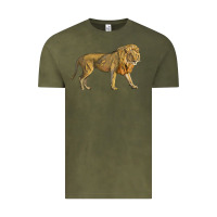 Vintage Olive lion Vintage Tee - LillyAllenDesigns