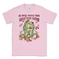 Bubblegum Pink be with people who match your energy Classic Tee - MaliasSmallBusiness