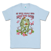 Dusty Blue be with people who match your energy Classic Tee - MaliasSmallBusiness