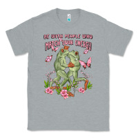 Heather Grey be with people who match your energy Classic Tee - MaliasSmallBusiness