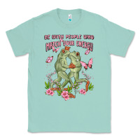 Seafoam be with people who match your energy Classic Tee - MaliasSmallBusiness