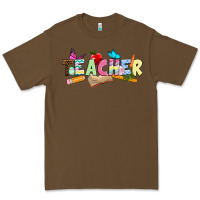 Cacao Easter Teacher Easter Day Premium Tee - Neo Western