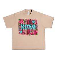 Burro xoxo valentines day leopard glitter brushstroke Urban Heavy Tee - Jasminsmagicworld