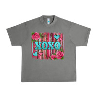 Tornado xoxo valentines day leopard glitter brushstroke Urban Heavy Tee - Jasminsmagicworld