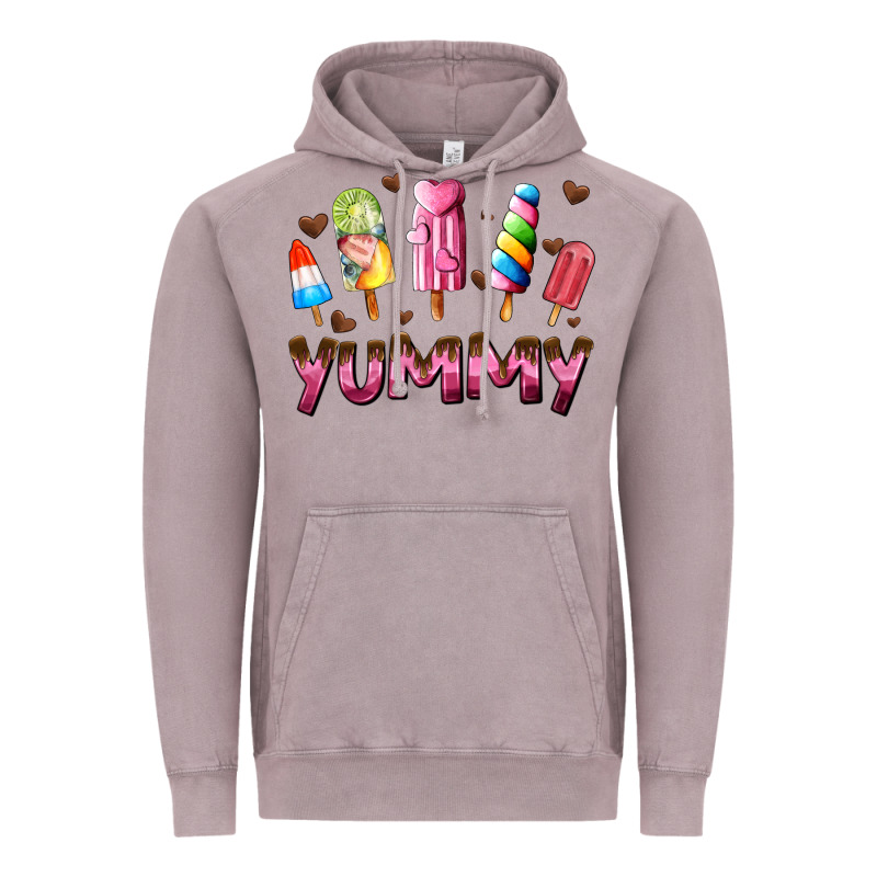 Yummy Vintage Hoodie by AdoDesignShop | Teevron