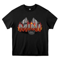 Black race mini Heavy Core Tee - Zillion Design Studio