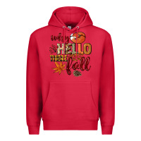 Cardinal Why hello there Fall Premium Hoodie - NancyCooperArtShop