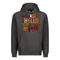 Charcoal Heather Why hello there Fall Premium Hoodie - NancyCooperArtShop