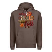 Coffee Why hello there Fall Premium Hoodie - NancyCooperArtShop