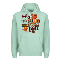 Seafoam Why hello there Fall Premium Hoodie - NancyCooperArtShop