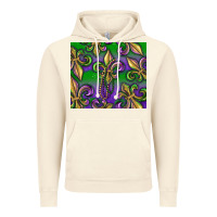 Vintage Artic Mardi Gras Fleur De Lis Vintage Hoodie - RanaPortraitStore
