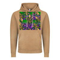 Vintage Camel Mardi Gras Fleur De Lis Vintage Hoodie - RanaPortraitStore