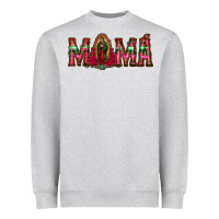 Mama Floral Aztec Leopard Heavyweight Sweatshirt | Teevron