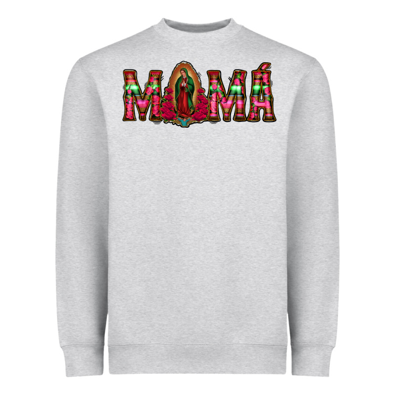 Mama Floral Aztec Leopard Heavyweight Sweatshirt by Jasminsmagicworld | Teevron