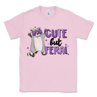 Bubblegum Pink cute but feral Classic Tee - MaliasSmallBusiness