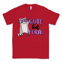 Red cute but feral Classic Tee - MaliasSmallBusiness